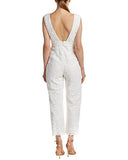 WideLeg Jumpsuit, White, 2