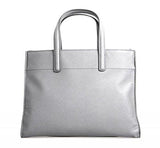 Prada Bn2603 Grey Saffiano Leather Shoulder Bag