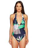 Midnight Paradise Vplunge One Piece Swimsuit Multi 10