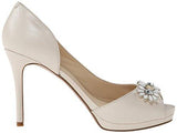 Nine West Finest Leather Dress Pump Off White 95 M Us