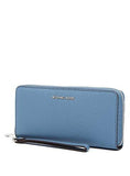 Michael Michael Kors Mercer Leather Travel Continental Wallet Blue