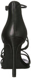 Kenneth Cole York Bryanna Strappy Leather Dress Sandal Black 65 M Us