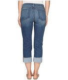 Dayla Capri Jeans With Frayed Hem In Cool Embrace Denim, Zimbali, 10