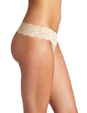 Never Say Never Bootie Thong Panty, Blush, One Size