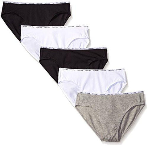 5 Pack Stretch Logo Bikini Blackwhitegrey Heather Medium