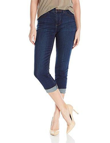 Lee Easy Fit Cameron Cuffed Capri Jean Dallas 12