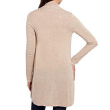 Company Open Front Duster Cardigan Sweater XxLarge, Oatmeal Heather