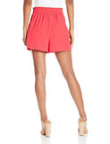 Eneration Drape Pocket Short Bright Coral Xsmall
