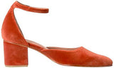 Rachel Comey Tetra Dress Pump, Salmon Velvet, 9 M Us