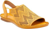 Sarla Cadence Slingbackyellow Goat Nubuckus 65 W