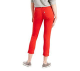 Levis Mid Rise Skinny Crop Jean Cherry Bomb Rinse Nondenim 31 Us 12