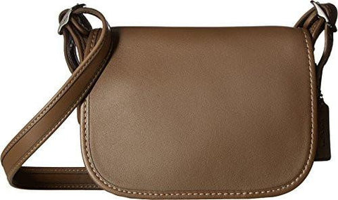 Glovetanned Leather Saddle Bag 18 Dkfatigue Handbag