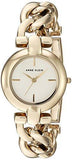 Jade Goldtone Watch And Gemstone Beaded Bracelet Set