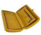 Broadway Crystal & Suede Evening Clutch Bag 310005 Yellow