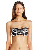 Algiers Molded Cup Bandeau Bikini Top Black 6