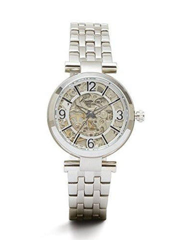 Kenneth Cole York Automatic Stainless Steel Dress Watch Color:Silvertoned Model: 10022295