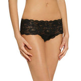 Never Say Never Low Rise Hottie Hotpant Panty, Black, Medium/Large