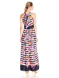 Stripe Maxi Dress, Navy, 12