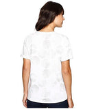 Converse Big Dot Chuck Patch Rollsleeve Short Sleeve Tee White Tshirt