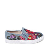 Emerald Denim Multi Sneaker 10 Us