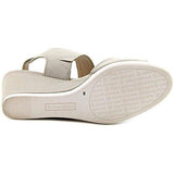 Lynette Us 9 Gray Wedge Sandal