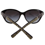 Michael Kors 0Mk2025 Blacknatural Python Sunglasses