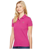 Lacoste Short Sleeve Classic Fit Pique Polo Pf7839 Purple Lacoste 40