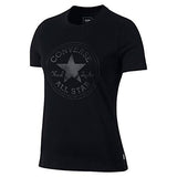 Chuck Taylor All Star Puff Patch Crew Tshirt Black 10003593A03001 Size S
