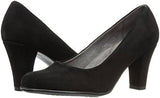 Major Role Dress Pump Black Suede 7 W Us