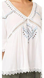Broderie Anglaise Blouse, White, XSmall