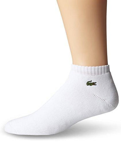 Lacoste Sport Jersey Ped Sockwhitesilver Grey Chine8512