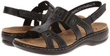 Leisa Annual Espadrille Sandal Black 8 W Us