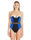 Kenneth Cole York Stompin In My Stilettos Underwire Mio One Piece Swimsuit Black Medium