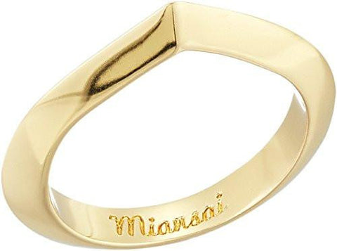 Miansai Angular Ring Polished Gold Ring