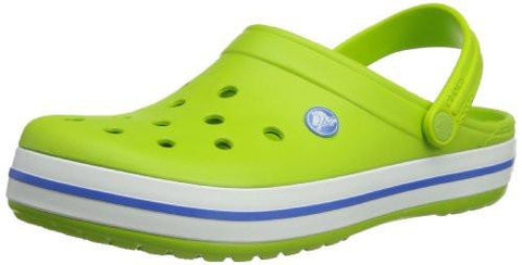Unisex Crocband Clog Volt Greenvarsity Blue 7 Us 9 Us