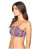Michael Michael Kors Angelina Classic Bikini Top Red Blaze S
