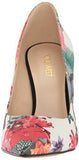 Nine West Tatiana Canvas Dress Pump Off White Floral 65 M Us