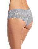 Say Never Hottie Lowrider Hotpant Panty, Dove Gray, Small/Medium
