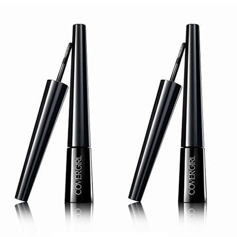 2 Pack Bombshell PowDer Brow Liner Eyebrow Powder Black 800, .24 Oz