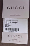 Gucci Xl Textured Leather Zip Around Travel Clutch Wallet Whisky Beige