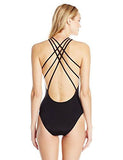 Marrakesh Solid High Neck One Piece Black 10