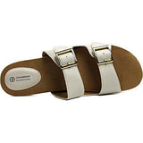 Jijee Us 8 White Slides Sandal