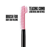 Total Tease Waterproof Mascara, Very Black, .21 Oz 6.5 Ml, 0.210 Ounce