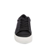 Berties Fashion Sneaker Black Satin 65 M Us