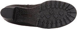 Glancy Teddy Fleece Fold Down Boot Black Nubuck 95 M Us