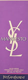 Yves Saint Laurent Manifesto Eau De Parfum Spray For , 3 Ounce
