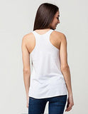 Young & Reckless Striped R Tank, White, Medium