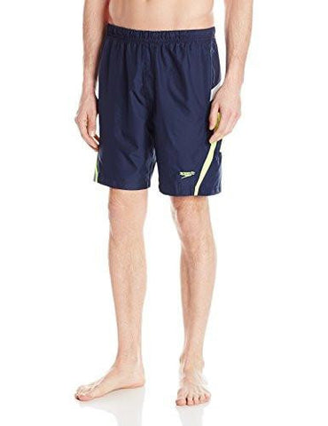 Speedo Hydrovolley With Compression Swimsuit Shorts Workout & Swim Trunks Navy Medium