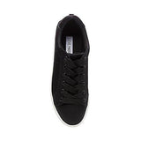 Berties Fashion Sneaker Black Satin 65 M Us