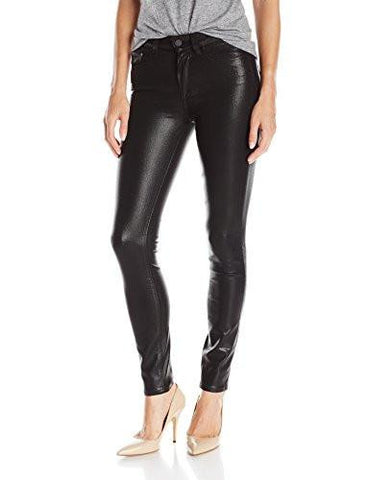 Hoxton Ankle Jeans, Black Fog Luxe Coating, 30